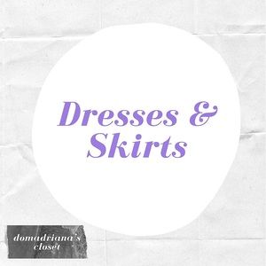 Dresses & Skirts Below